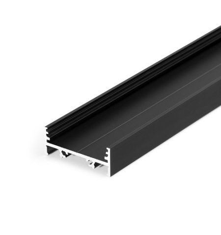 Profil LED aparent VARIO 30-01, negru, lungime 2m