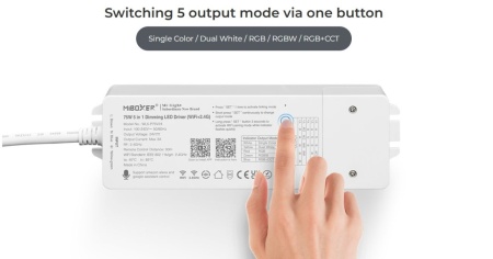 Sursă 75W 24V și Controler Smart 5 în 1 MiBoxer WIFI/BLUETOOTH/RF - Img 5