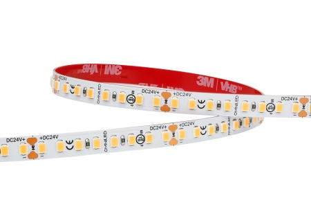 Bandă LED flexibilă Omniled - SMD2835 12W/m CRI95 24V 160led/m rolă 5m alb-cald sau neutru - Img 3
