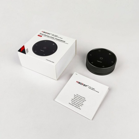 MiBoxer Telecomandă rotativă K5 Monocolor/CCT Perete 1-4 zone/scene RF Neagră - Img 4