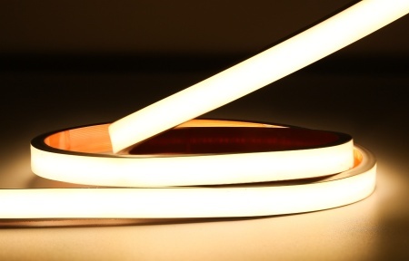 Omniled Bandă LED flexibilă de saună Premium COB 10W/m 480led/m CRI90 24V, IP67,rolă 10m - Img 4