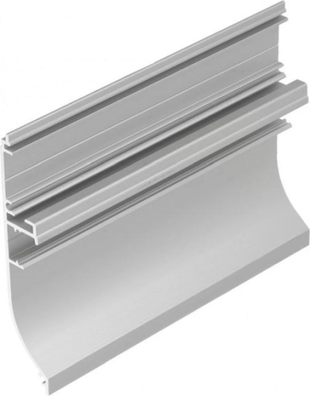 Profil aluminiu plintă Skirt10, alb, lungime 2m - Img 3