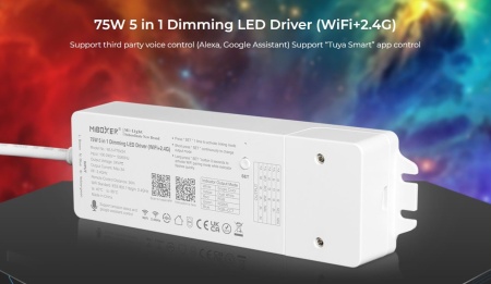 Sursă 75W 24V și Controler Smart 5 în 1 MiBoxer WIFI/BLUETOOTH/RF - Img 6
