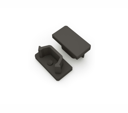 Element capat profil LED BASELYTE-10 LOW-set 2buc - Img 3