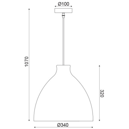 CORP SUSPENDAT ACA LIGHTING ML1013011B METAL NEGRU STUF MARO E27