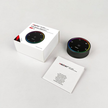MiBoxer Telecomandă rotativă K6 RGb/RGBW/RGB+CCT RF Neagră - Img 4