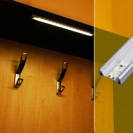 Profil LED aparent SURFACE 14, alb, lungime 2m - Img 4