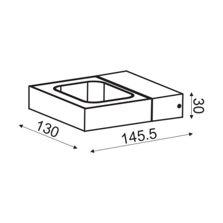 CORP ILUMINAT ACA LIGHTING ZD80856LEDGY GRI LED