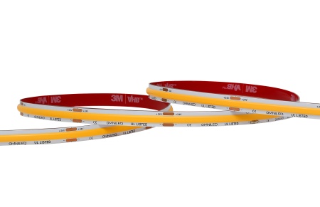 Bandă LED flexibilă COB premium 5W/m 320led/m CRI90 24V - Img 2