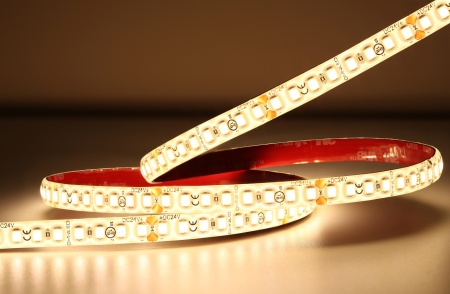 Bandă LED flexibilă Omniled - SMD2835 12W/m CRI95 24V 160led/m IP65 rolă 5m alb-cald sau neutru - Img 3