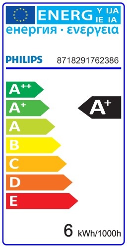 Bec LED Philips - CorePro LED candle frosted 5,5W E14 230V B35 alb-cald - Img 2