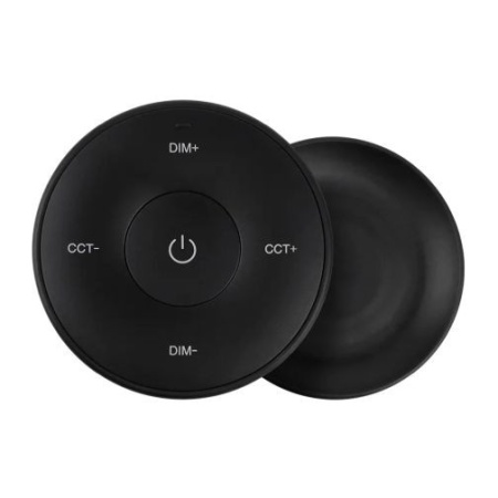 MiBoxer Telecomandă rotundă K2S Monocolor/CCT Perete 1 zonă RF Alb sau Negru - Img 6