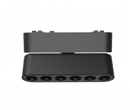 OMNILED GRIDR Proiector pliabil șina magnetică ultra slim XT 6W 3000K Negru - Img 2
