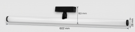 OMNILED LINIA Corp iluminat șina magnetică ultra slim XT 12W 3000K Negru - Img 2