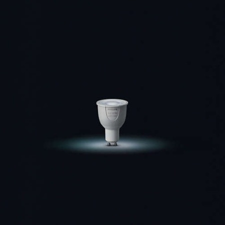 Philips - Set HUE Starter Kit RGB 6.5W alb-cald GU10 (3 becuri + 1 bridge) - Img 3