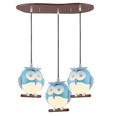 Aca Lighting Lampă suspendată Bufniță 3xE14 - Img 2