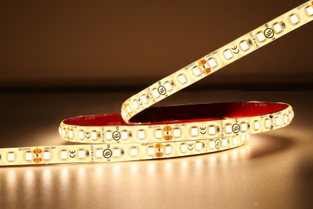 Bandă LED flexibilă Omniled - SMD2835 6.8W/m CRI90 24V 126led/m IP65 rolă 5m alb-cald sau neutru - Img 2