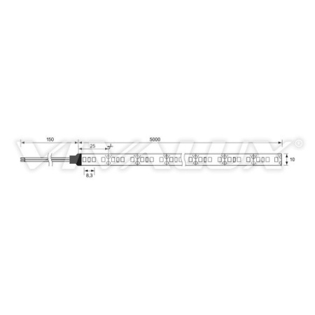 Bandă LED flexibilă - Vivalux Galo LED 18W/m 12V rolă 5m alb-cald/neutru/rece - Img 2