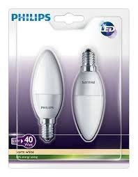 Bec LED Philips - CorePro LED candle frosted 5,5W E14 230V B35 alb-cald - Img 3