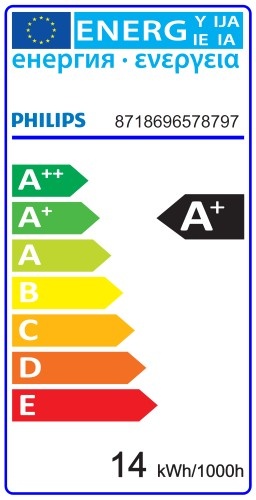 Bec LED Philips - CorePro LED linear R7S 118mm 14-100W 830 alb-cald - Img 2
