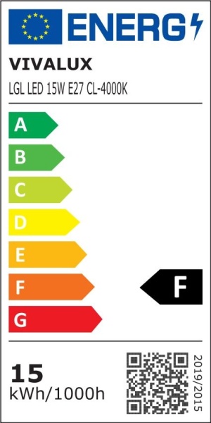 Bec LED Vivalux - Bulb LED 15W A60 E27 alb-neutru - Img 3