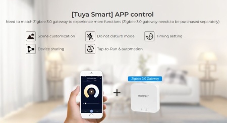 Controler Zigbee MiBoxer CCT Smart RF, 12A, 12-24V - Img 3