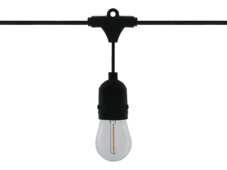 PROMO Ghirlandă grădină 10 becuri IP65 5 metri 10xE27 - Img 2