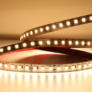 Bandă LED flexibilă Omniled - SMD2835 6.8W/m CRI90 24V 126led/m rolă 5m alb-cald sau neutru - Img 3