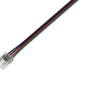 Conector alimentare pentru banda LED COB RGB 12mm - 1bucată