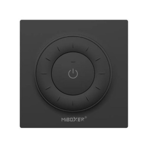 MiBoxer Telecomandă rotundă K3 Monocolor/CCT Perete 1 zonă RF Alb sau Negru
