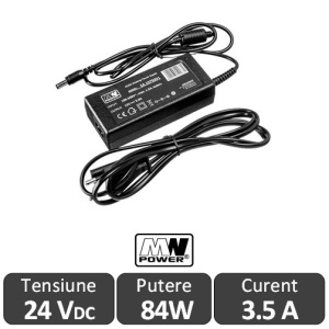 MW Power Sursa alimentare LED 84W 24V 3.5A