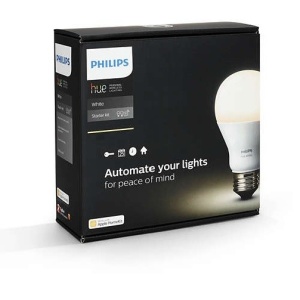 Philips - Set becuri HUE Starter Kit 9.5W alb-cald A60 E27 (2 becuri + 1 bridge) - Img 3