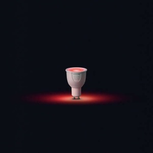 Philips - Set HUE Starter Kit RGB 6.5W alb-cald GU10 (3 becuri + 1 bridge) - Img 5