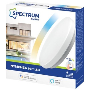 Plafonieră Smart Spectrum Nymphea WIFI CCT 36W - Img 2