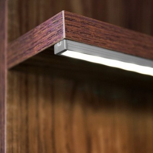 Profil LED aparent BEGTON 12, aluminiu anodizat, lungime 2m - Img 2