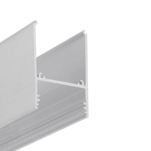 Profil LED aparent COMBO30-01, aluminiu neanodizat, lungime 2m