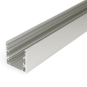 Profil LED aparent PHIL53 C10, aluminiu anodizat, lungime 2m