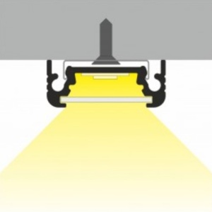 Profil LED aparent SURFACE 10, alb, lungime 2m - Img 4