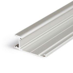 Profil LED aparent WALLE 12, Aluminiu anodizat, lungime 2m