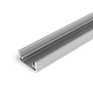 Profil LED de pardoseală FLOOR8, aluminiu anodizat, lungime 2m