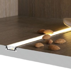 Profil LED încastrat GROOVE14, aluminiu anodizat, lungime 2m - Img 5