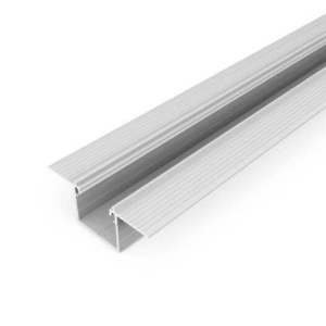 Profil LED încastrat LINEA-IN20 Trimless, aluminiu neanodizat, lungime 2m