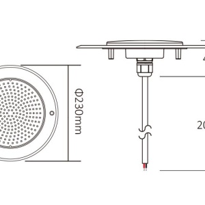 Proiector MiBoxer Piscină Smart RGB+CCT 18W IP68 - Img 3