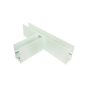 Element conectare tip T sină magnetică albă