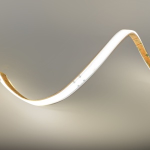 Bandă LED flexibilă COB 230V 13W/m 432led/m CRI90 3000K, IP67,rolă 10 metri - Img 2