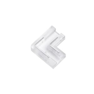 Conector colț pentru banda LED COB/SMD monocoloră 8mm 1 bucată