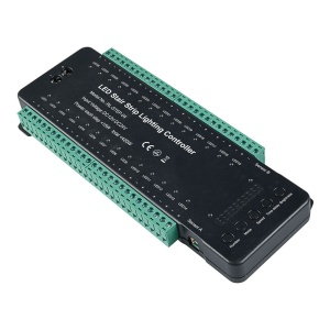 Controler Smart Iluminat Scări Negru 28 Trepte cu telecomandă și 2 senzori - Img 3