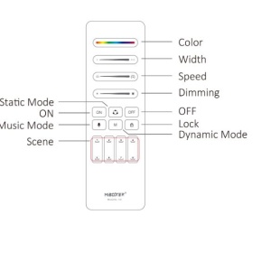 MiBoxer Telecomandă SPI bandă digitală C9 - Img 2