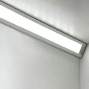 Profil LED de colț CORNER 10, aluminiu anodizat, lungime 2m - Img 6