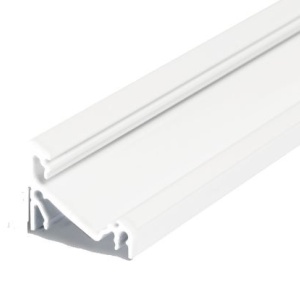 Profil LED de colț CORNER 14, alb, lungime 2m